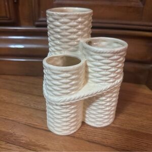 Vintage 1960's Mid Century Modern Cylinder Vase Made In Japan MCM Home Decor